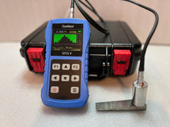 Electromagnetic Thickness Gauge QTG V - No Coupling Gel Required