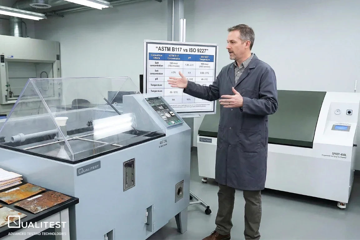 ASTM B117 vs ISO 9227: Pick the Best Salt Spray Standard