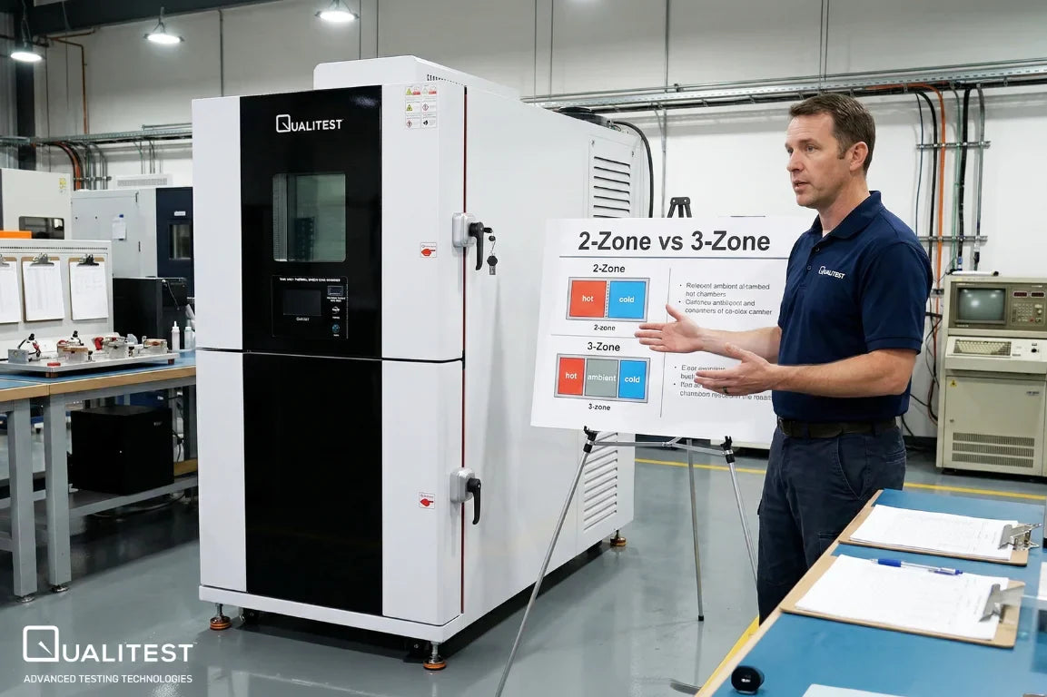 Selecting 2-Zone vs 3-Zone Thermal Shock Chambers