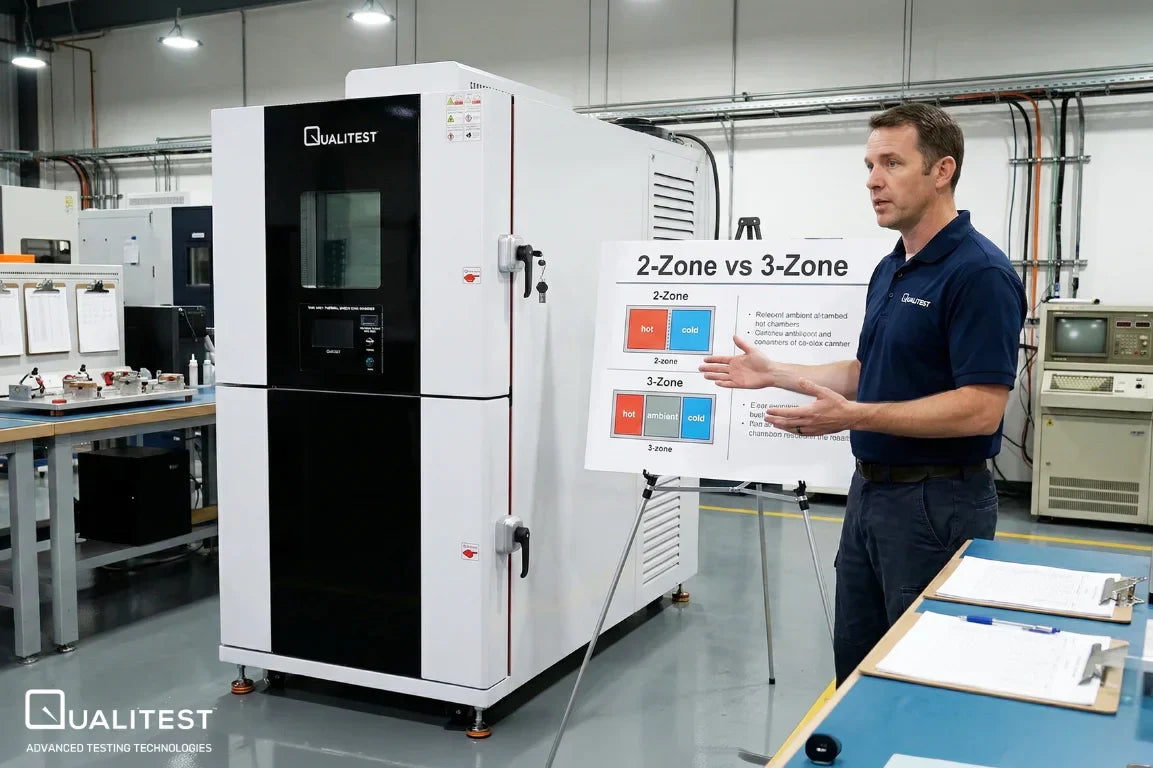 Selecting 2-Zone vs 3-Zone Thermal Shock Chambers