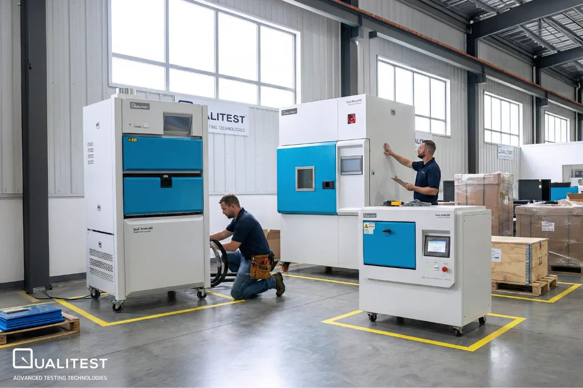 Choosing a Xenon Lamp: Air vs Water Cooled Testers