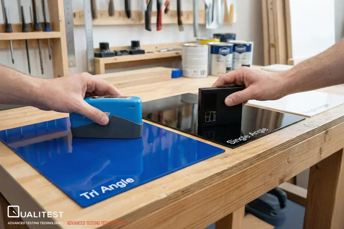 Single Angle vs Tri Angle Gloss Meter: Expert Guide – Qualitest USA LC