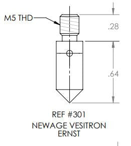 HRC,HRA & HRD Scales Diamond Indenter - Newage Versitron and Ernst Testers