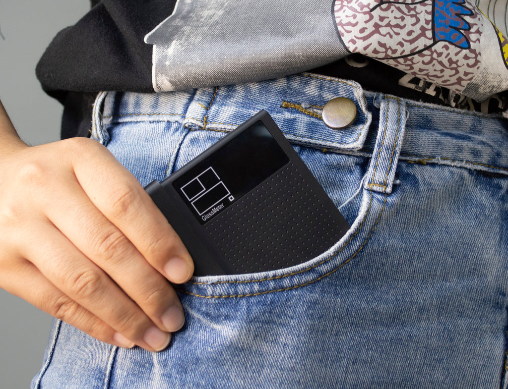 Gloss Meter, Surface Gloss Measurement, Portable Gloss Meter, 60° Gloss Meter, MiniGloss, Qualitest, High Precision Gloss Meter, Surface Measuring Glarimeter, Stone Tile Gloss Meter, Car Paints Gloss Meter, Plastics Gloss Meter, Polished Metal Gloss Meter