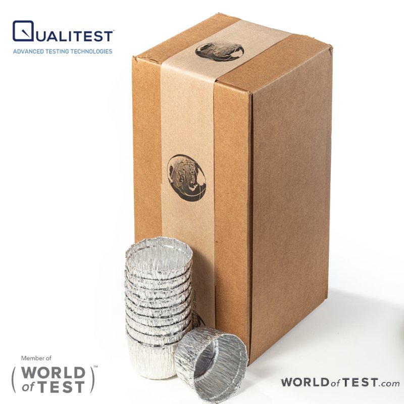 Gel Timer Aluminum Cups