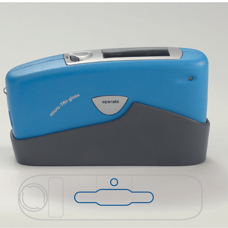 Gloss Meter Micro-TRI-Gloss µ with F/NF Thickness Gauge 20° 60° 85°