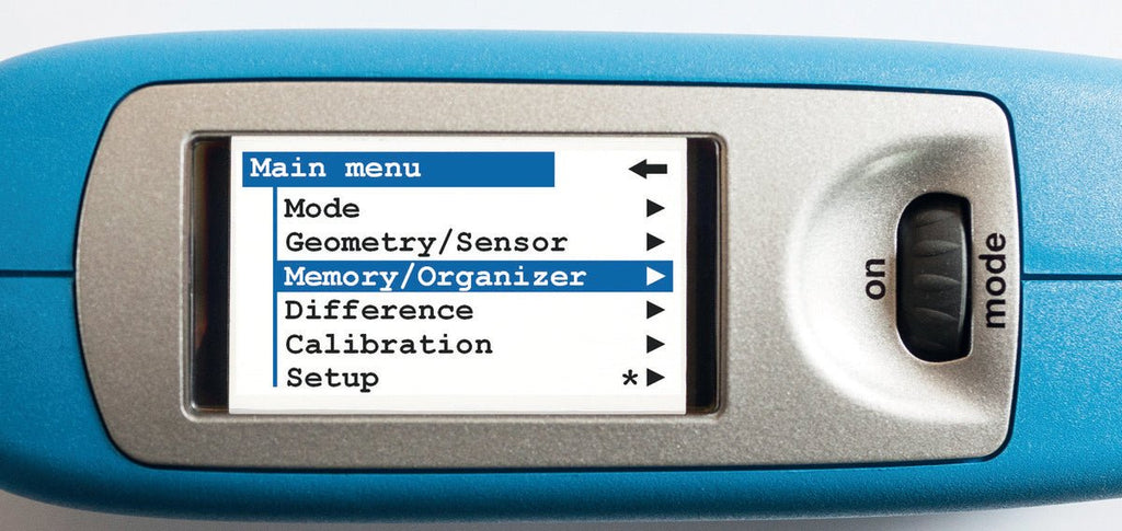Gloss Meter Micro-TRI-Gloss µ with F/NF Thickness Gauge 20° 60° 85°