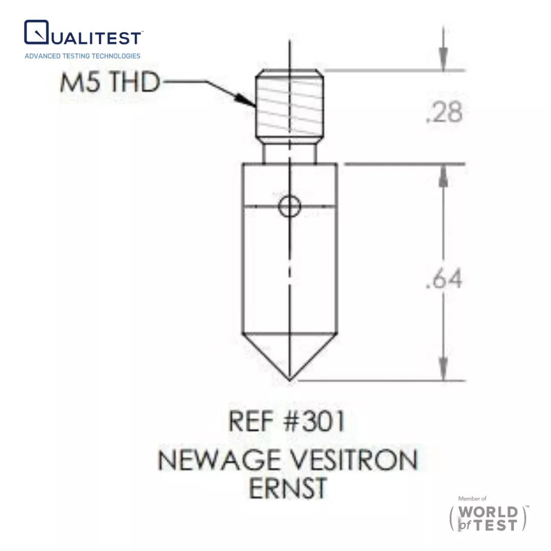 HRC,HRA & HRD Scales Diamond Indenter - Newage Versitron and Ernst Testers