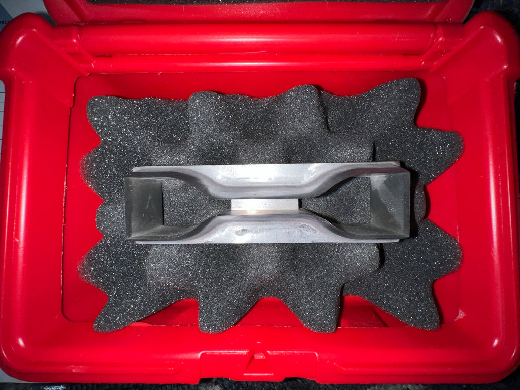 قالب عينة - قاطع عينة اختبار الشد ASTM D412 النوع C على شكل دمبل عظمة كلب