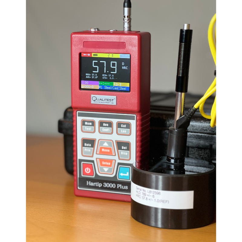Leeb Portable Hardness Tester - Hartip 3000 Plus