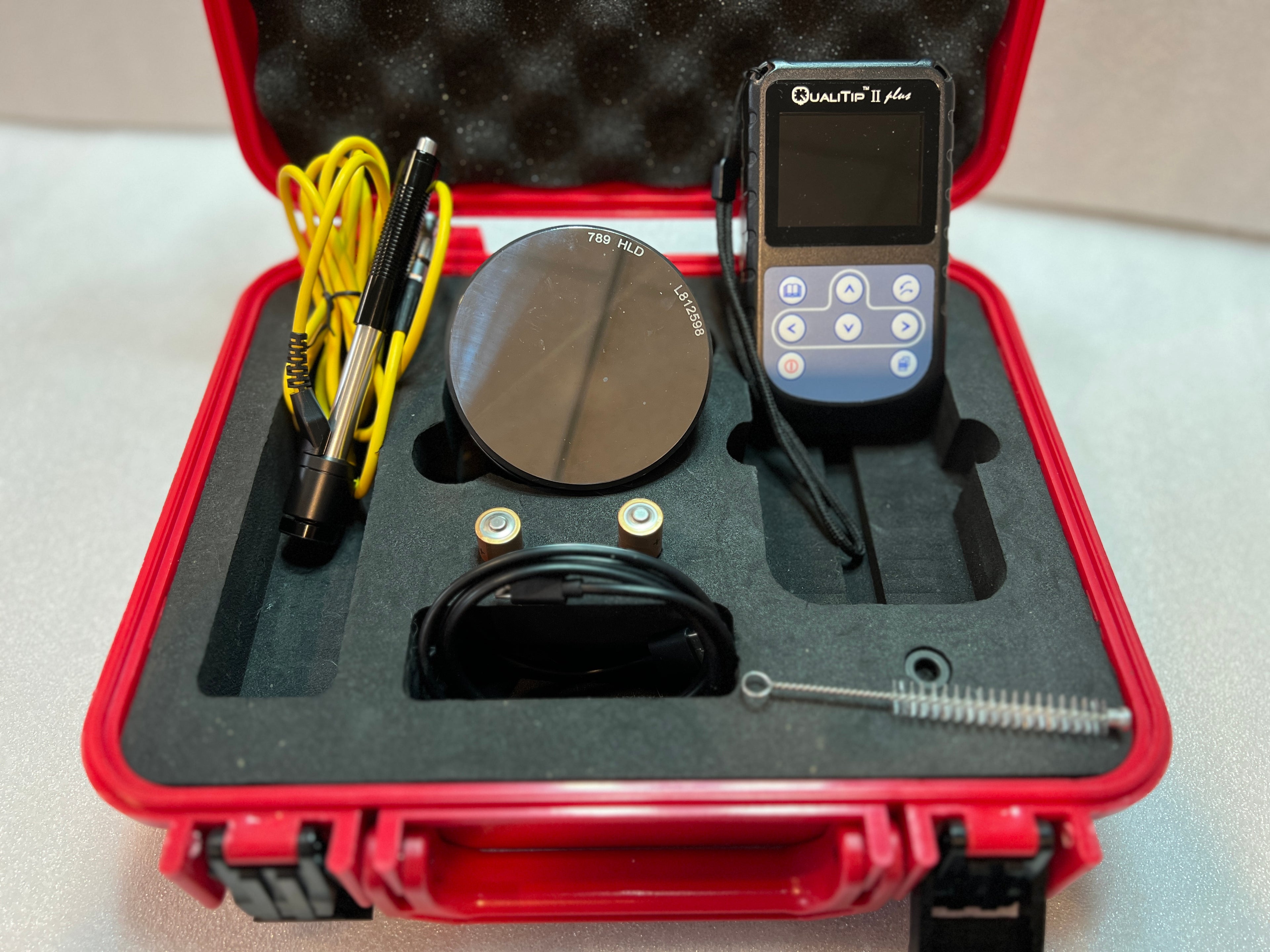 QualiTip II-Plus Portable Hardness Tester – NEW Rebound-type Model by Qualitest