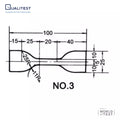 Specimen Cutting Dies JIS K-6301 3