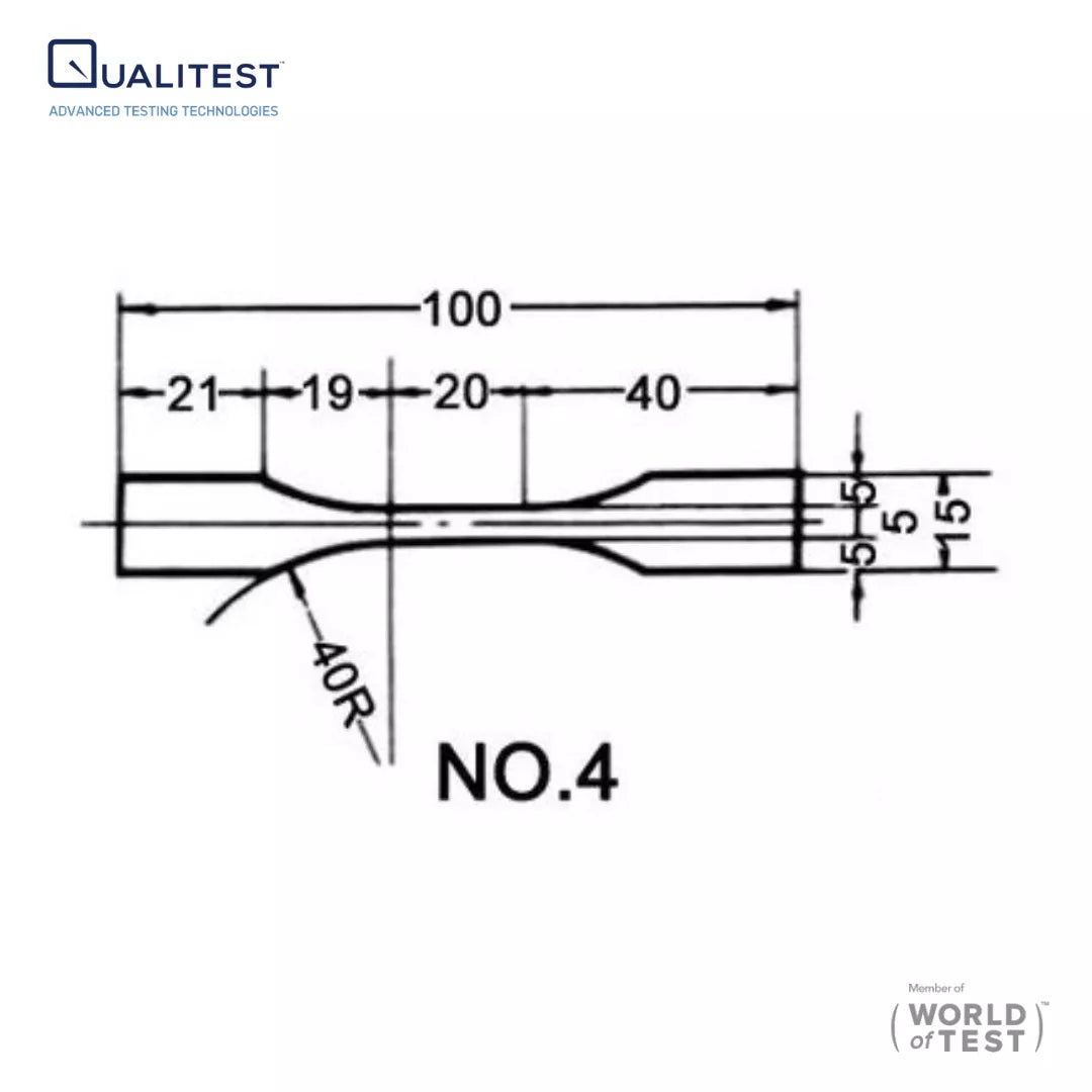Specimen Cutting Dies JIS K-6301 4