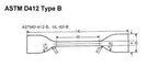 Specimen Die - ASTM D-412 B