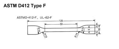 Specimen Die - ASTM D-412 F