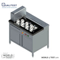 AutoVicat-368-GZ 12-Station Automatic Vicat Needle Apparatus (For Gypsum & Cement Paste)