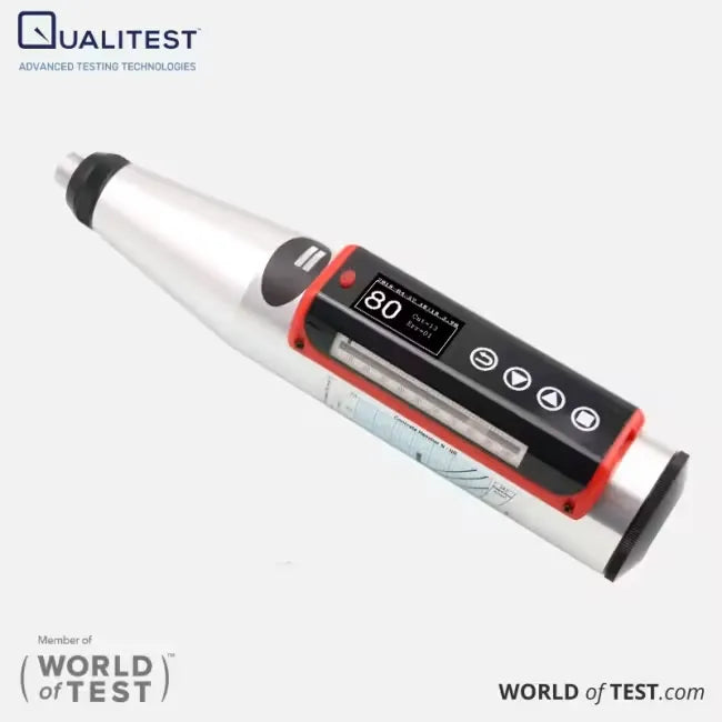 Concrete Rebound Hammer QualiCRH-2000D (Digital Model)