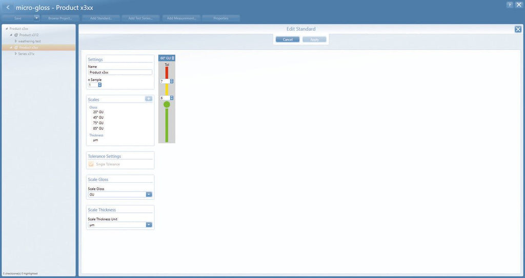 Gloss Meter Micro-Gloss 60° XS-S