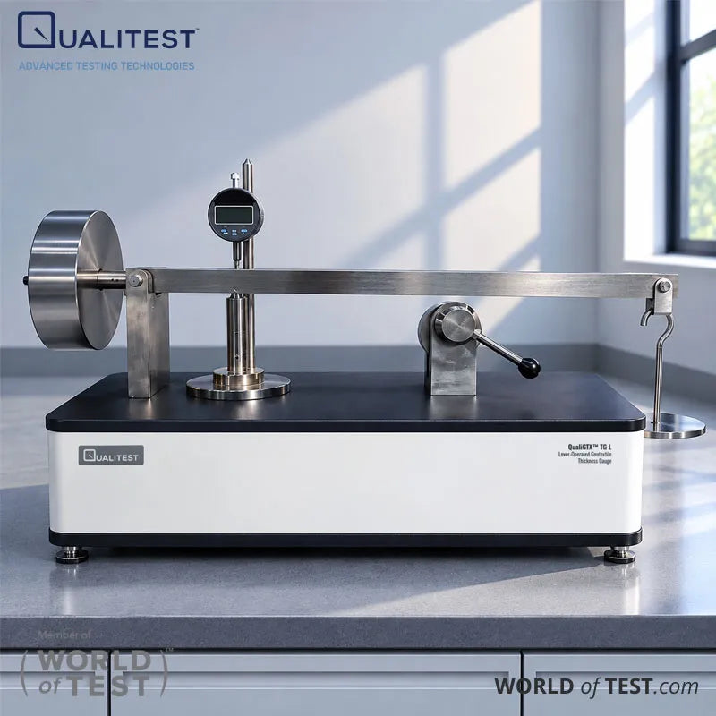 Lever-Operated Geotextile Thickness Gauge