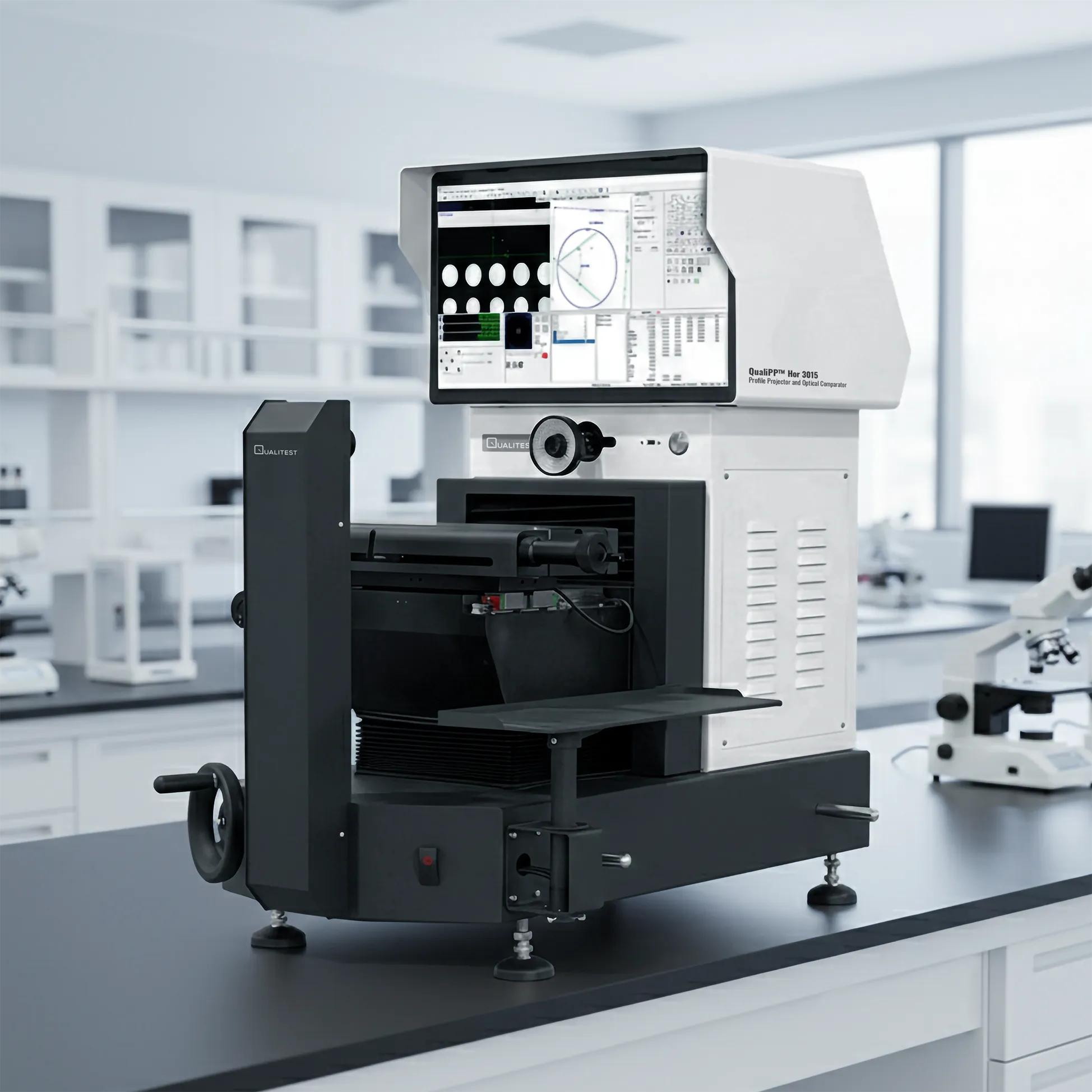 Horizontal Profile Projector / Optical Comparator – QualiPP™ H3015